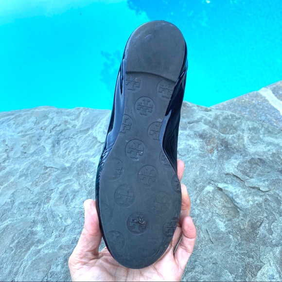 Tory Burch Rare Patent Ballet Flats SZ 5.5 - Picture 5 of 12